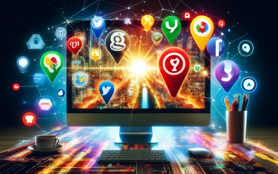 A-vibrant-digital-collage-for-a-blog-header-about-online-business-directories.-The-image-features-a-large-glowing-computer-screen-displaying-icons-of.webp
