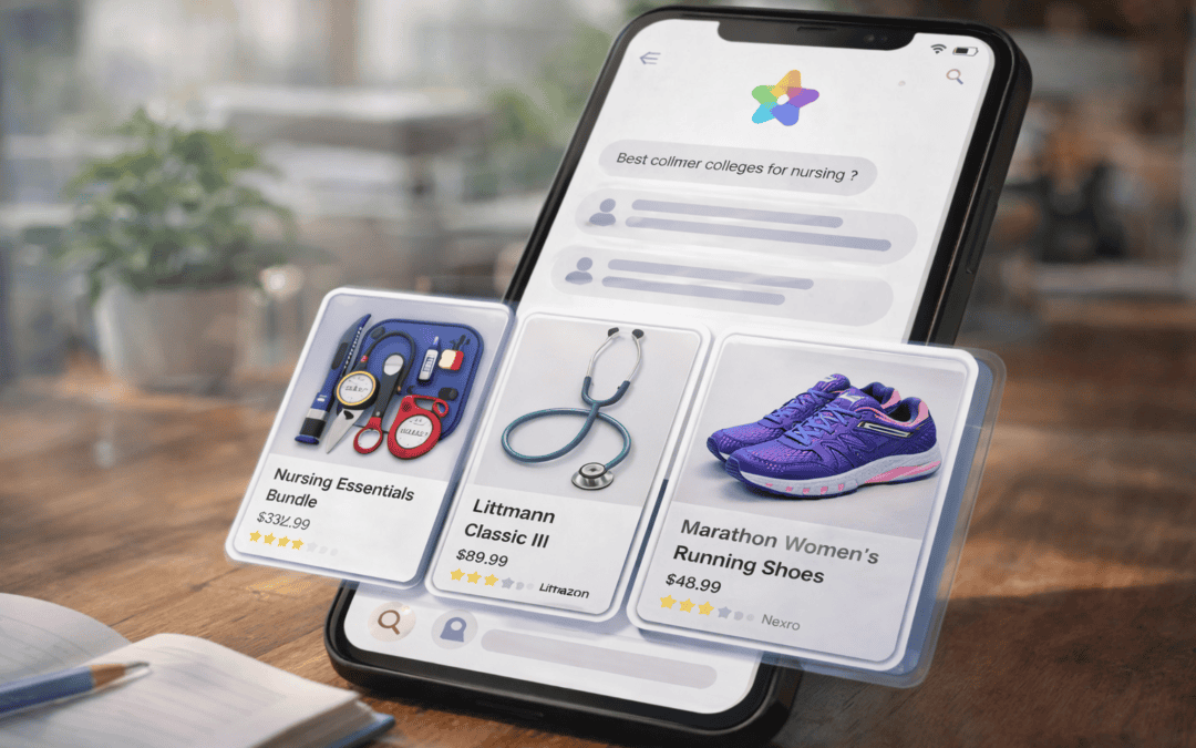 Depiction of Ads in Gemini